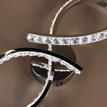 Бра светодиодный 8896/40W 180 мм Chrome VERNER LIGHTING *1/10