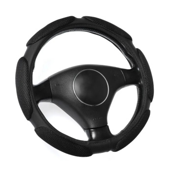 Оплетка TORSO, анатомическая, 6 подушек, размер 38 см, чёрный 915361