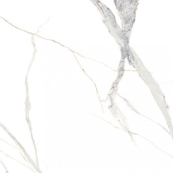 Керамогранит 1.8 м² Primavera Кайлас TP60G50, 600х600х9 мм, белый глянец