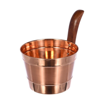 Бадья из меди 4 л "Банные штучки" / 4