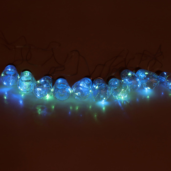 Гирлянда «Нить» Luazon Lighting, 3 м, 8 режимов, мульти, лампочки, 80 LED, IP20, 220 В Гирлянда «Нить» Luazon Lighting, 3 м, 8 режимов, мульти, лампочки, 80 LED, IP20, 220 В