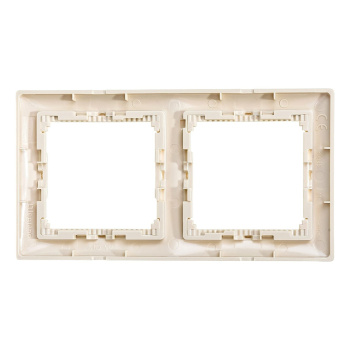 Рамка 2-м Valena горизонт. сл. кость Leg 774352