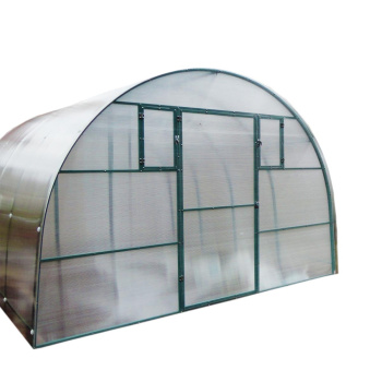 Каркас теплицы 4м*3 "Капля" в сборе с фурнитурой и инструкцией Труба 20*20*1,5мм Полимерное покрытие