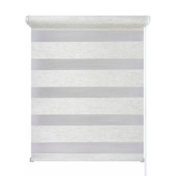 Штора рулонная День и ночь меланж белый 60*160 Легранд *1/6