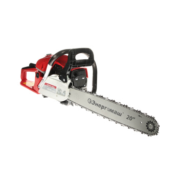 Пила цепная бензиновая 2Т 3,4л.с 52см3 шина50см цепь76зв. шаг3,8" Энергомаш БП-52 *1/2