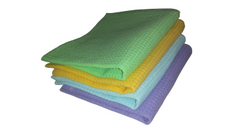 Полотенце вафельное 40*60см Ocean Эконом 074 бирюзовый Belezza