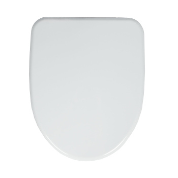 Сиденье для унитаза УКЛАД Соната, 43х36х4 см, белый