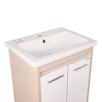 Тумба /Corozo/ "Модена 60" лайн (выписывать раковину COMO 60/GRAND 60/STRIM 60 (Cersanit)   *1/4