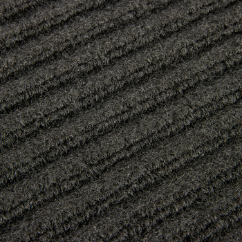 Коврик влаговпитывающий 60*90 см ребристый черный "KOVROFF" (арт.20301)  *1/10 (ДЮ181)