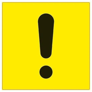 Наклейка Начинающий водитель "!" AVS ZS-04