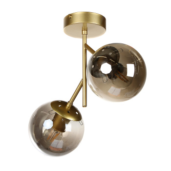 Люстра N36375/2 GD 2*40W E27 220V (l-350; w-130; h-300) VERNER LIGHTING *1