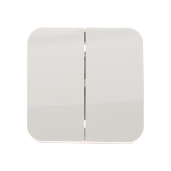 Выключатель "BLANCA" ОП 2кл. белый 6А 250В (изол.пласт.) BLNVА065001 *15/90