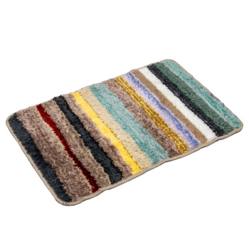 Коврик д/ванной HOZBAT "Полоски" (40см х 60см) цвет МИКС *1/100 Коврик д/ванной HOZBAT "Полоски" (40см х 60см) цвет МИКС *1/100