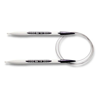 Спицы вязальные круговые пластиковые 7мм 80см