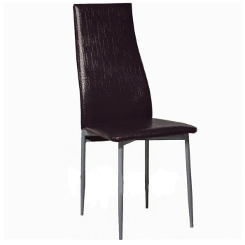 Стул FORPOST Волна, 40x98x58 см, шоколадная рептилия, коричневый Стул FORPOST Волна, 40x98x58 см, шоколадная рептилия, коричневый