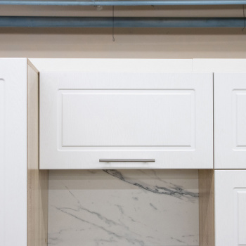 Шкаф навесной 60см 1ДВ для вытяжки ПВХ Орхидея*1