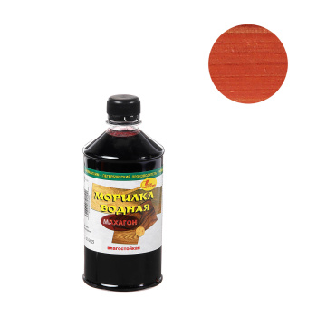 Морилка водная Новбытхим, 0.5 л, махагон