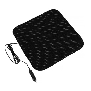 яяяПодогрев сидений Cartage, без спинки, без регулятора, 12 В, 30 Вт, 38х38 см 5282551