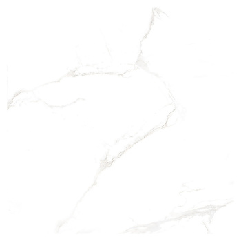 Керамогранит 1.44 м² Steppe Ceramics Statuario 00-00074054, 598х598х9.5 мм, матовый, белый