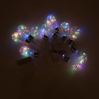 Гирлянда «Нить» Luazon Lighting, 3 м, 8 режимов, мульти, лампочки, 80 LED, IP20, 220 В Гирлянда «Нить» Luazon Lighting, 3 м, 8 режимов, мульти, лампочки, 80 LED, IP20, 220 В