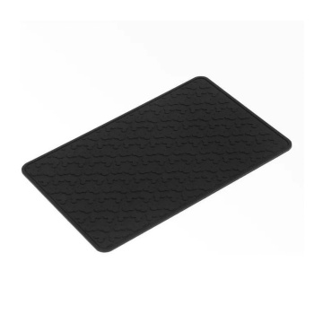 Коврик противоскользящий 20×13 см, пиксели, черный 2831722