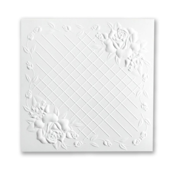 Плитка потолочная 50х50 см СОЛИД 2064, 2 м², белый