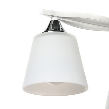 Люстра N6587/3 WT+CR 3*40W E27 220V (d-500; h-250) VERNER LIGHTING *1