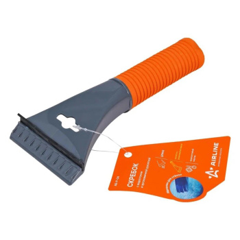 яяяСкребок Airline AB-P-04, с водосгоном и эргономичной рукояткой, 21 см 2995147