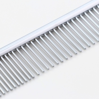 Расчёска металлическая малая, редкие и частые зубья, 19 х 3 см 1868300