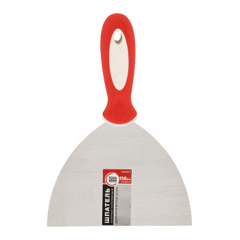 Шпатель нерж.сталь 150мм 2-х комп. ручка PQT (арт.1203015) *1/12/120