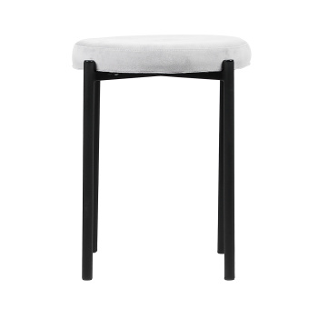 Табурет металл."Cindy" 380мм,опора металл 22мм черный КОНФЕТТИ СИЛЬВЕР*2 Табурет металл."Cindy" 380мм,опора металл 22мм черный КОНФЕТТИ СИЛЬВЕР*2