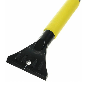 Щетка-сметка автомобильная 42 см со скребком мягкая ручка, микс Black&BlueВВ1004 арт.1839587 *1/12