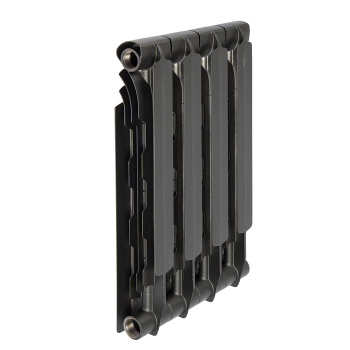 Радиатор биметаллический 4 секции Royal Thermo Revolution, 500 мм, черный