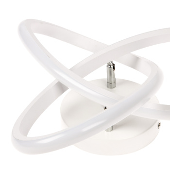 Светильник потолочный светодиодный CL-1076 White  240 мм 52W 3 реж,б/пул S=6м2 VERNER LIGHTING*1/10