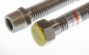 Подводка д/газа сильфон. 1/2" 150 см МП CTM ГАЗ CGHM1215 *1