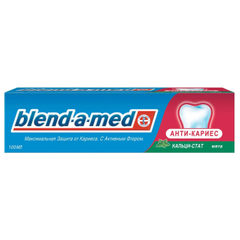 З/паста БЛЕНД-А-МЕД Анти-Кариес Мята 100мл (P&G) *6/24
