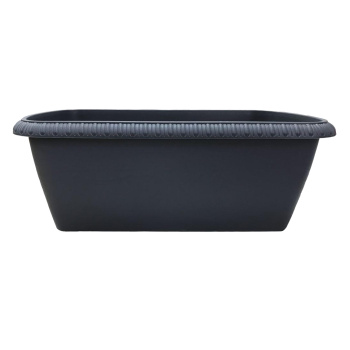 Ящик д/цветов пластм. "Lе Jardin" 40х19х15см с др.реш. прик.вент. Графит108-27 (Tek.A.Tek) *1/10 Ящик д/цветов пластм. "Lе Jardin" 40х19х15см с др.реш. прик.вент. Графит108-27 (Tek.A.Tek) *1/10