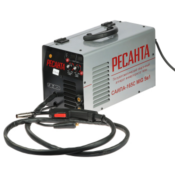 Аппарат сварочный инверторный полуавтоматический Ресанта САИПА-165С, 160 А, 1-4 мм