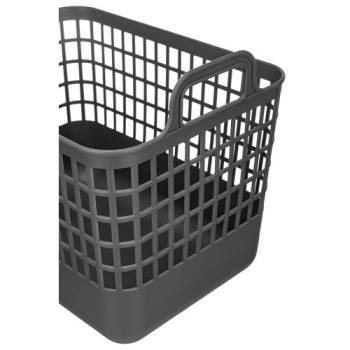 Корзина для хранения пластм. "Kobo" 320х224х255мм 15л Серый арт 435296011 ("Бытпласт") *1/16