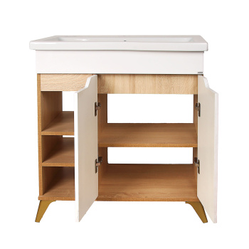 Тумба /LOGRO/ "Магнолия 80" (выписывать раковину COMO 80 (БЖ985) Cersanit) *1/4