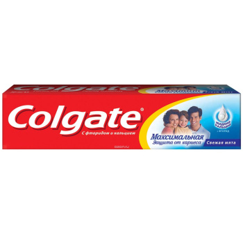 Зубная паста КОЛГЕЙТ Максимальная защита от кариеса Свежая мята 100 мл