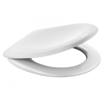 Сиденье для унитаза BERGES Cezar SB, 45.5х37.8х5 см, белый