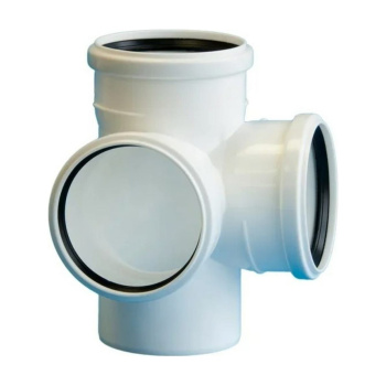 Крестовина двухплоскостная БЕЛАЯ D110х110х110/90 *1/20