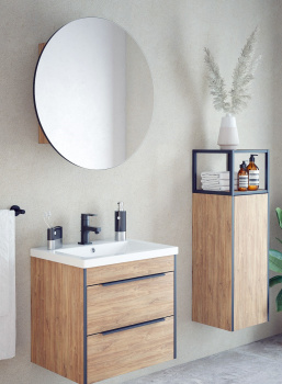 Тумба /Corozo/ "Форест 60 Z2" подвесная (выписывать раковину COMO 60/GRAND 60/STRIM 60) *1/6