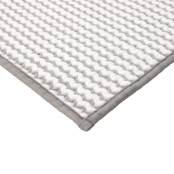 Коврик д/ванной IDDIS  "Шенилл" (50см х 80см) Серый BC01P58i12  *1/24