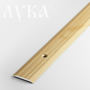 Порог-стык одноуровневый 25х1350 мм Лука ПС 01, сосна