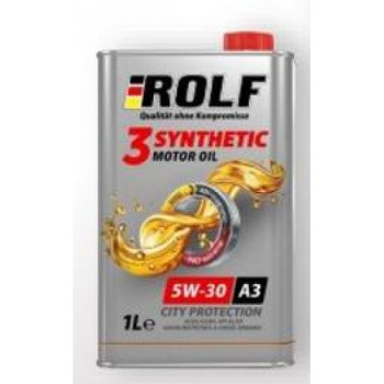 Масло Rolf 3-Synthetic синтетическое 5/40 ACEA A3/B4 1 л(138081h)