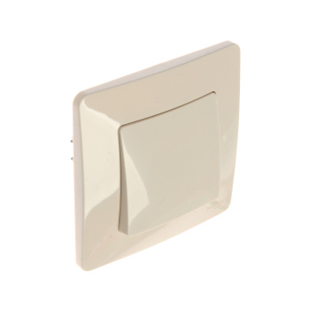 Выключатель "BLANCA" СП 1кл. бежевый 10А 250В  BLNVS010107  *1/10/20