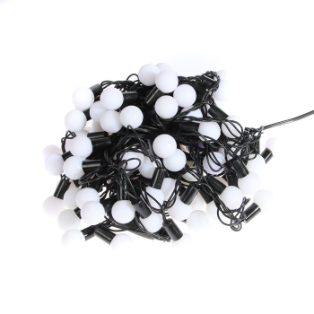Гирлянда «Нить» Luazon Lighting, 10 м, мигание, мульти, шарики 2.5 см, 100 LED, IP44, 220 В
