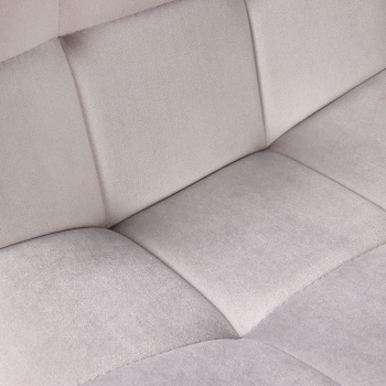 Стул FORPOST Тиффани, 43x84x37 см, велюр конфетти сильвер, серый Стул FORPOST Тиффани, 43x84x37 см, велюр конфетти сильвер, серый